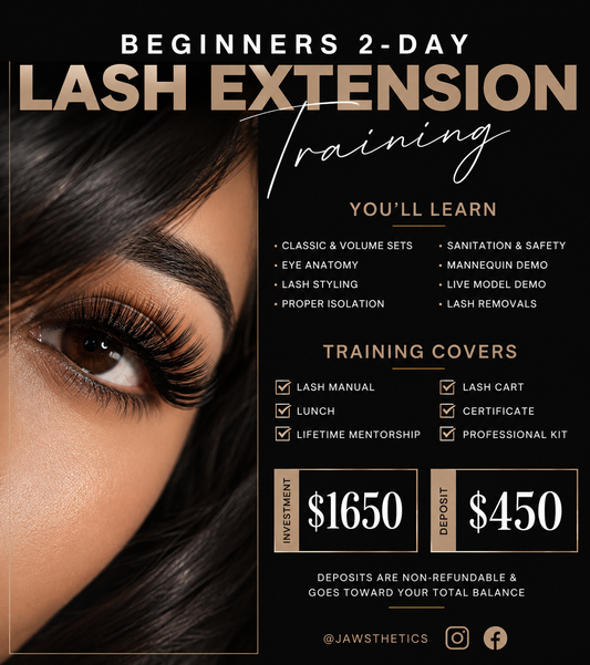 Lash Training (finance full amount)